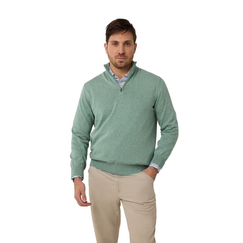 Heren Trui FFKW0154 Brighton Blue GROEN