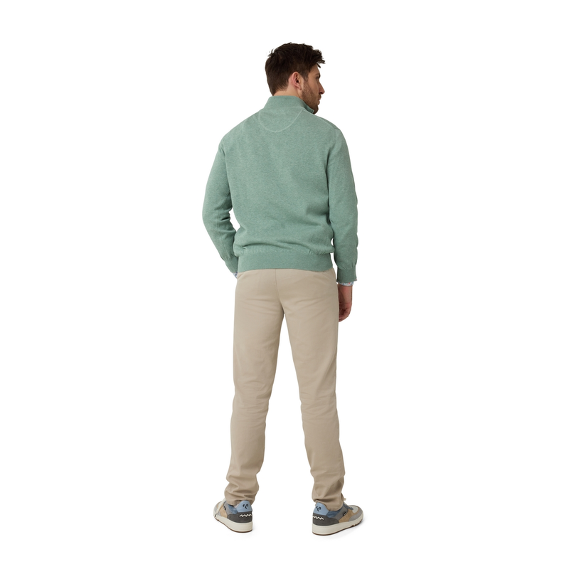 Heren Trui FFKW0154 Brighton Blue GROEN