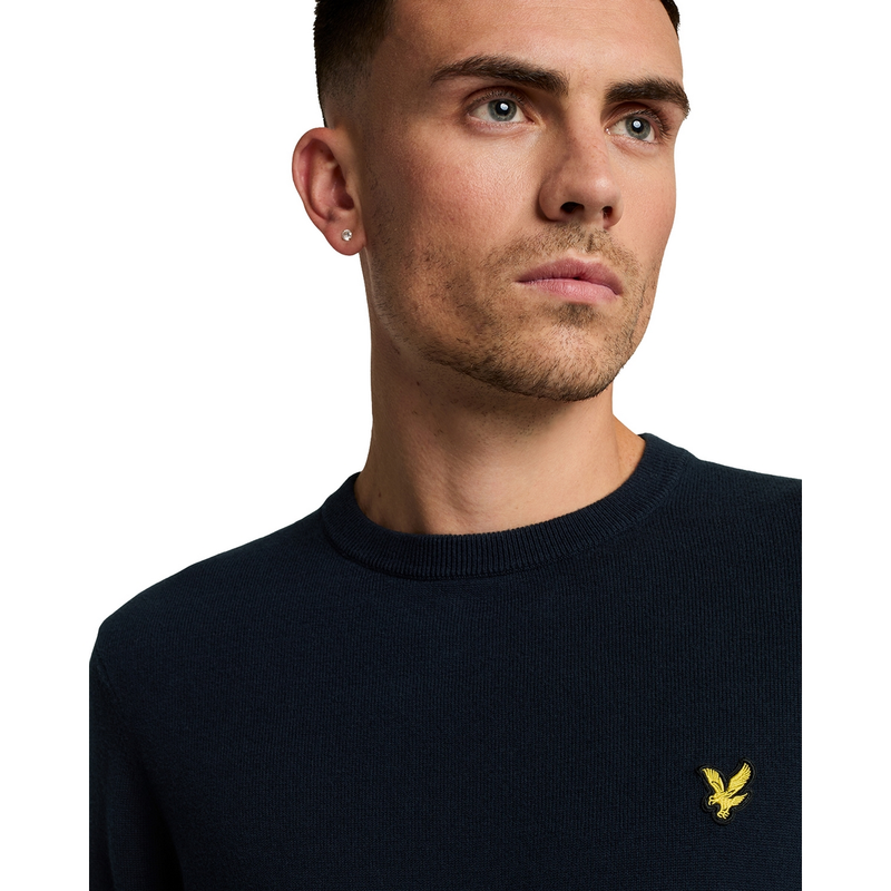 Heren Trui KN2136V.Z271 Lyle and Scott NAVY
