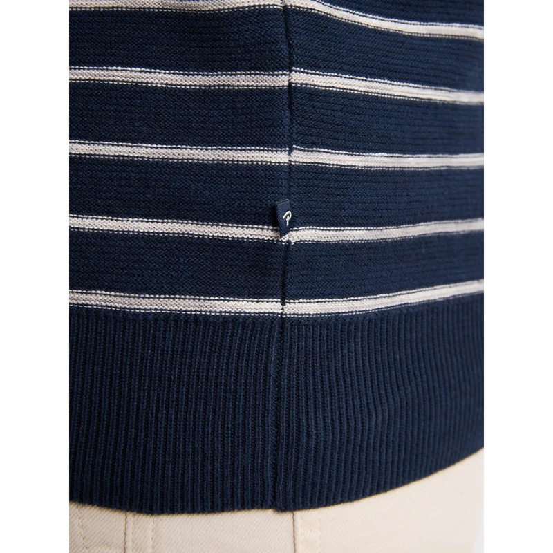 Heren Trui M-1050-KWR201 Petrol NAVY