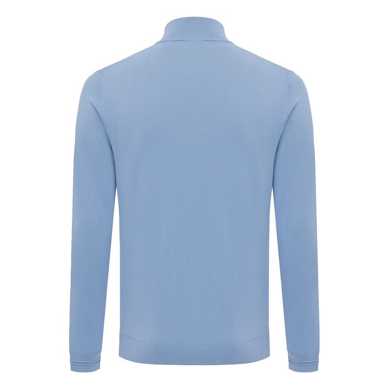 Heren Trui met rits K2048-1260.016 Genti BLEU