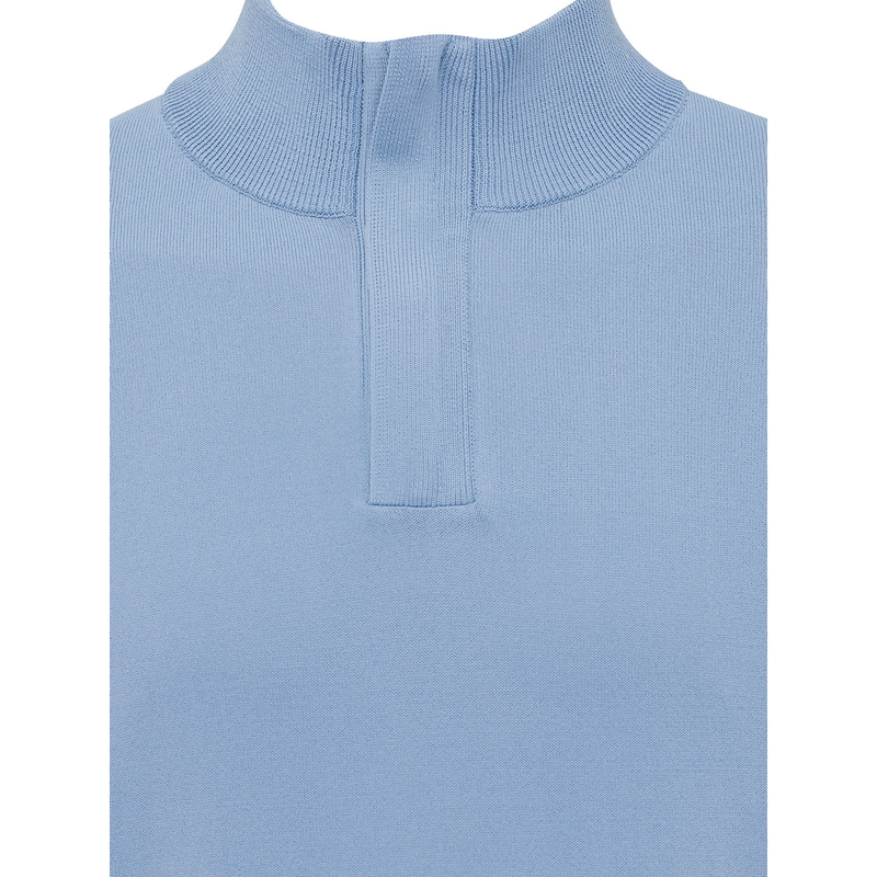 Heren Trui met rits K2048-1260.016 Genti BLEU