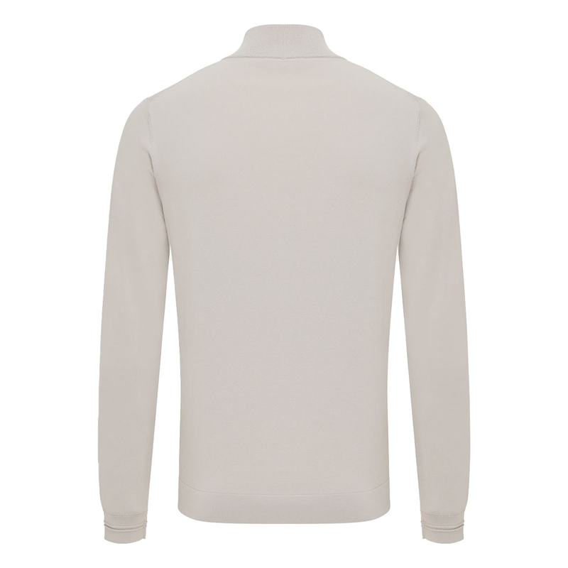 Heren Trui met rits K2048-1260.044 Genti MIDDEN BRUIN