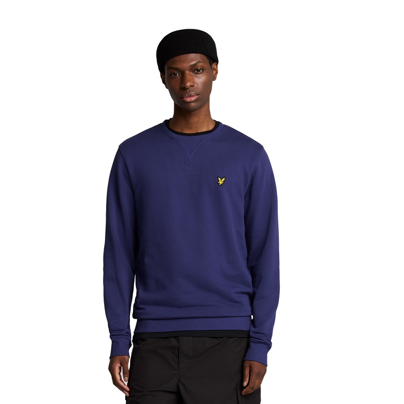 Heren Trui ML424VOG.X568 Lyle and Scott INDIGO BLUE