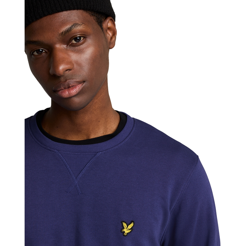 Heren Trui ML424VOG.X568 Lyle and Scott INDIGO BLUE