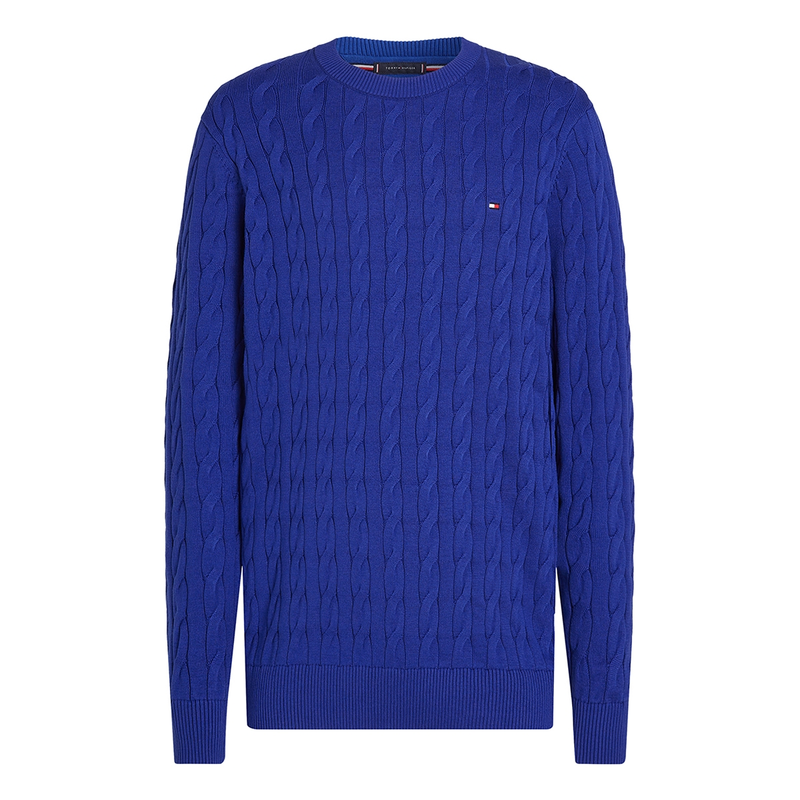 Heren Trui MW0MW33132D03 Tommy Hilfiger KOBALT
