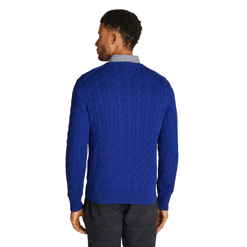 Heren Trui MW0MW33132D03 Tommy Hilfiger KOBALT