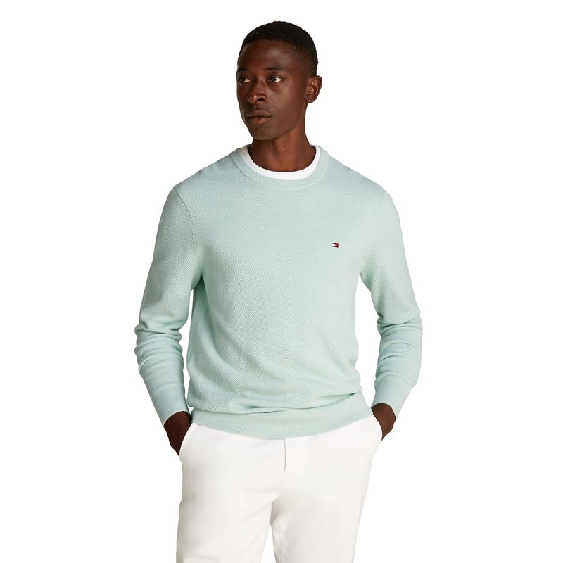 Heren Trui MW0MW36347.MRE Tommy Hilfiger BLEU