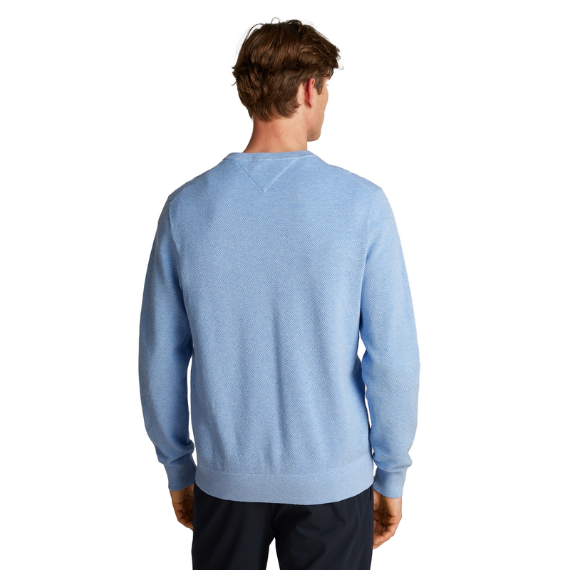 Heren Trui MW0MW36347DV5 Tommy Hilfiger BLEU