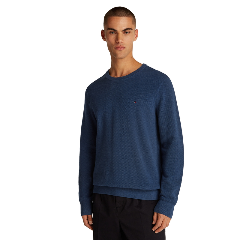 Heren Trui MW0MW36347DVI Tommy Hilfiger INDIGO BLUE