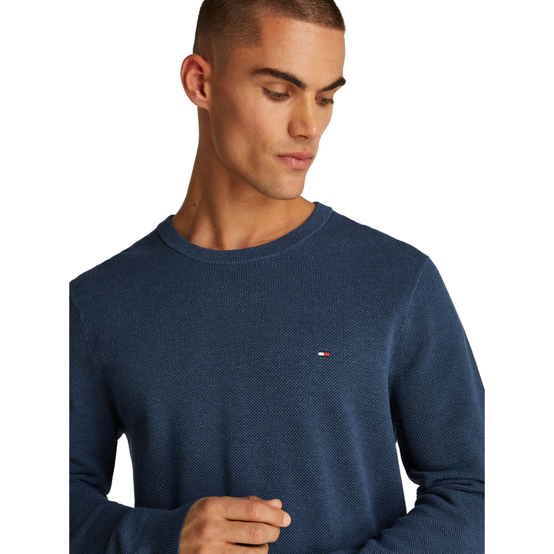 Heren Trui MW0MW36347DVI Tommy Hilfiger INDIGO BLUE