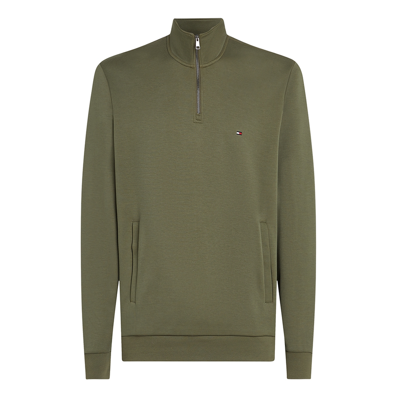 Heren Trui MW0MW36510PLI Tommy Hilfiger ARMY