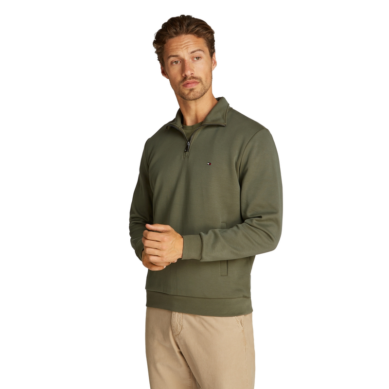 Heren Trui MW0MW36510PLI Tommy Hilfiger ARMY