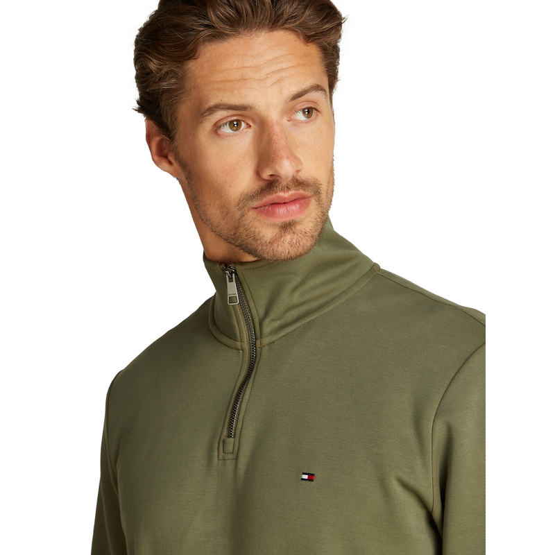 Heren Trui MW0MW36510PLI Tommy Hilfiger ARMY