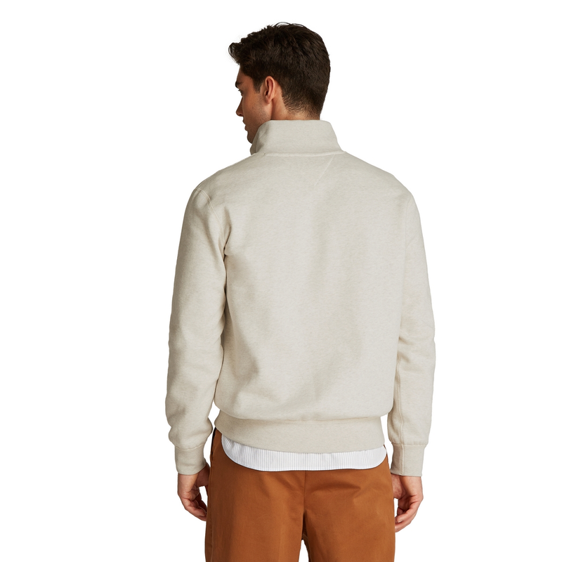 Heren Trui MW0MW37233HGF Tommy Hilfiger OFF-WHITE