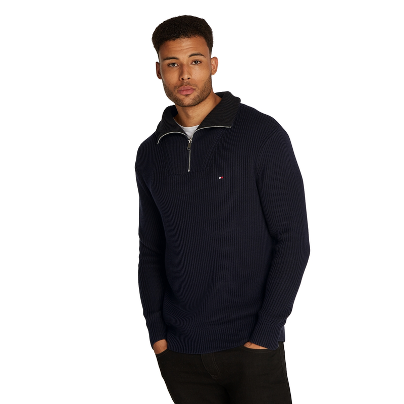 Heren Trui MW0MW373990GY Tommy Hilfiger NAVY