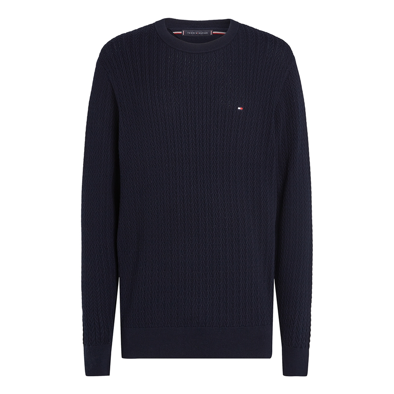 Heren Trui MW0MW37400DW5 Tommy Hilfiger NAVY