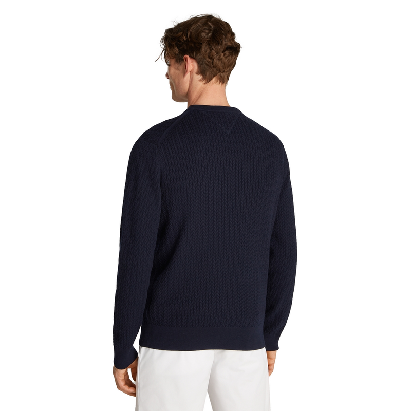 Heren Trui MW0MW37400DW5 Tommy Hilfiger NAVY