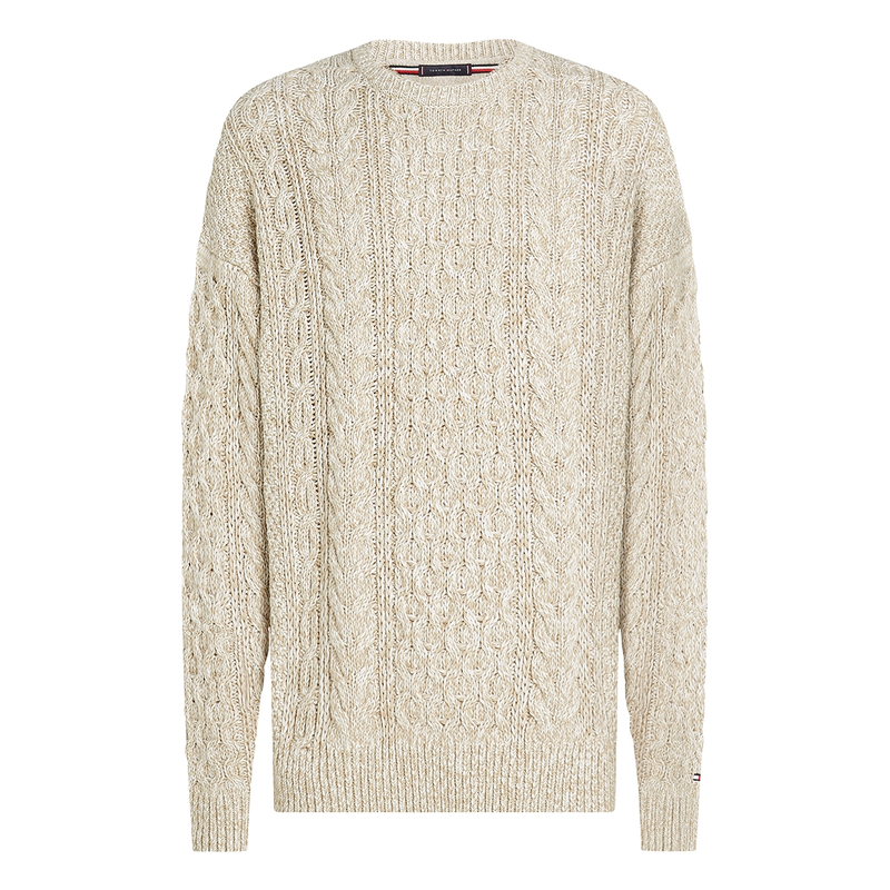 Heren Trui MW0MW374070K4 Tommy Hilfiger BLAUW DESSIN