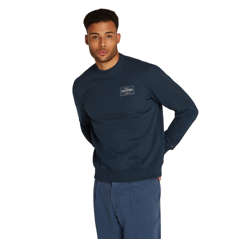 Heren Trui MW0MW37466DAF Tommy Hilfiger NAVY