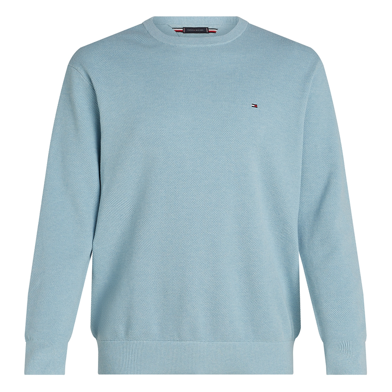Heren Trui mw0mw37930 Tommy Hilfiger Big & Tall AQUA