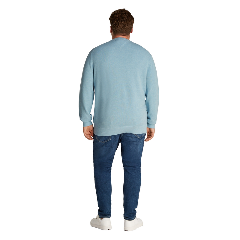 Heren Trui mw0mw37930 Tommy Hilfiger Big & Tall AQUA