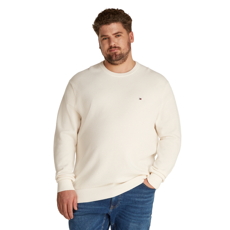 Heren Trui mw0mw37930 Tommy Hilfiger Big & Tall GEEL