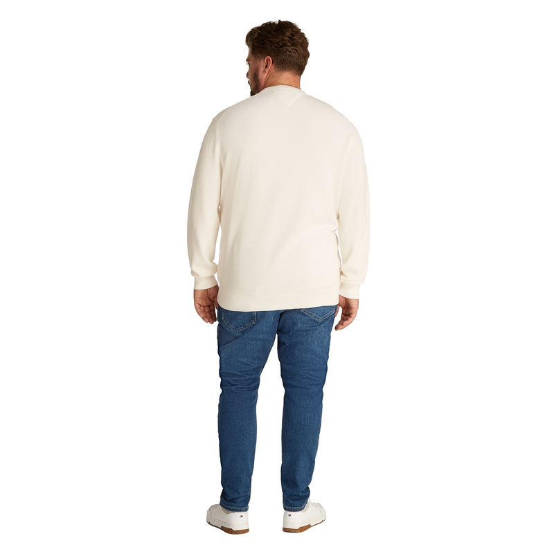 Heren Trui mw0mw37930 Tommy Hilfiger Big & Tall GEEL