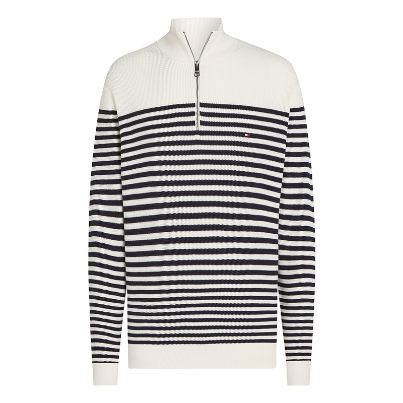 Heren Trui MW0MW386010FA Tommy Hilfiger ECRU