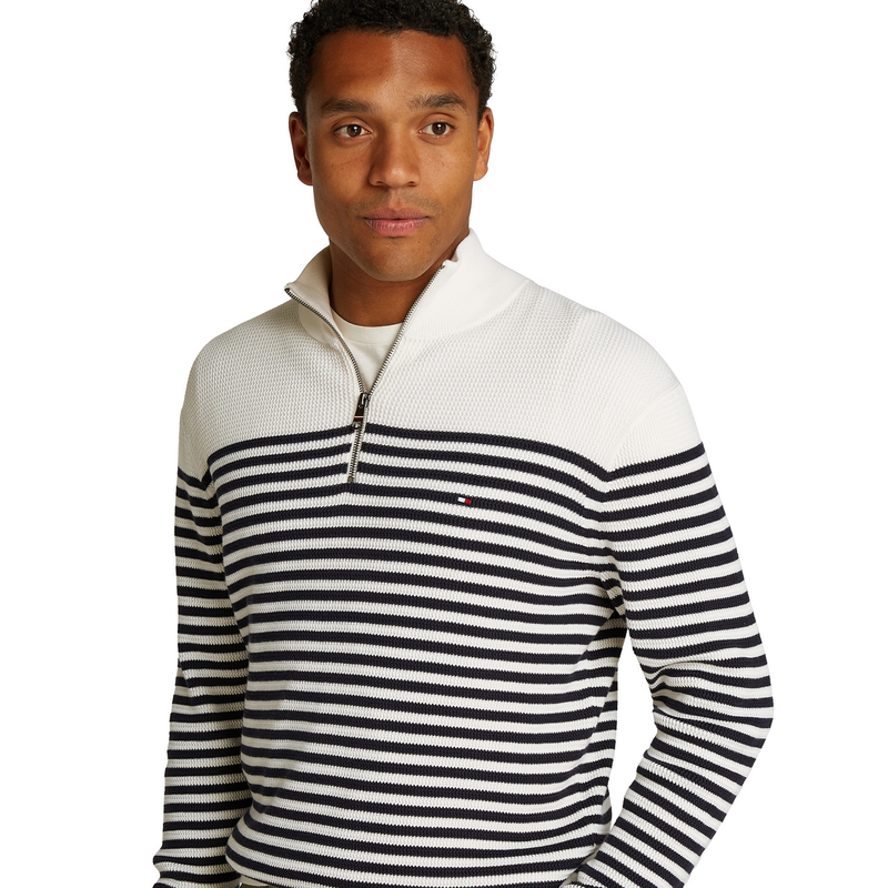 Heren Trui MW0MW386010FA Tommy Hilfiger ECRU