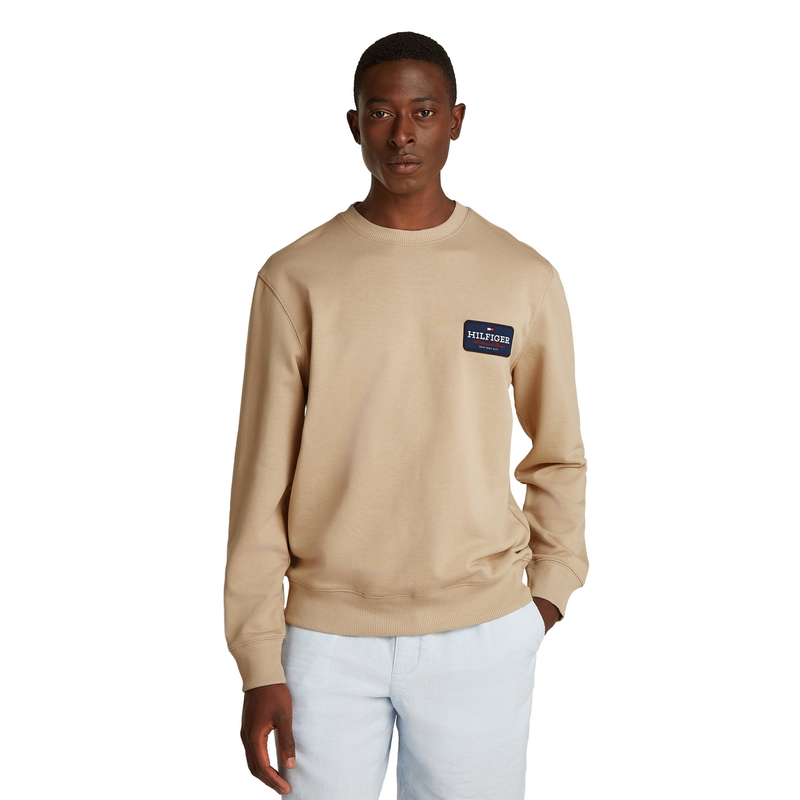 Heren Trui MW0MW38689.RBT Tommy Hilfiger BEIGE