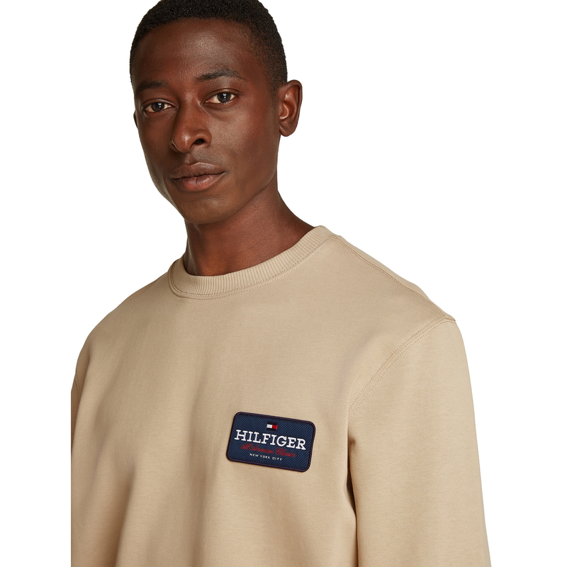 Heren Trui MW0MW38689.RBT Tommy Hilfiger BEIGE