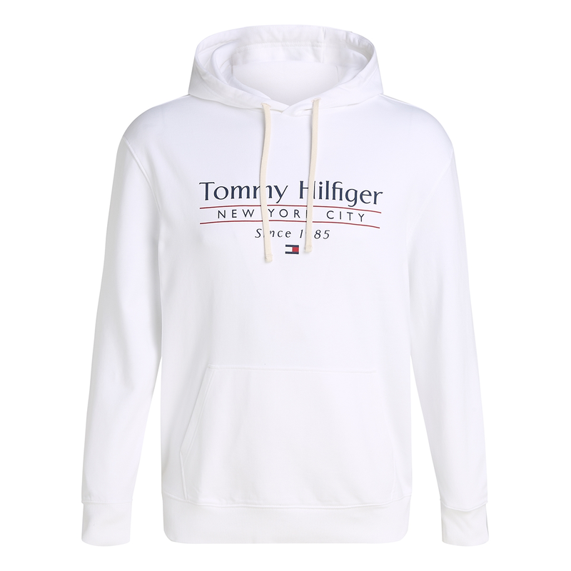 Heren Trui mw0mw39933 Tommy Hilfiger Big & Tall Wit