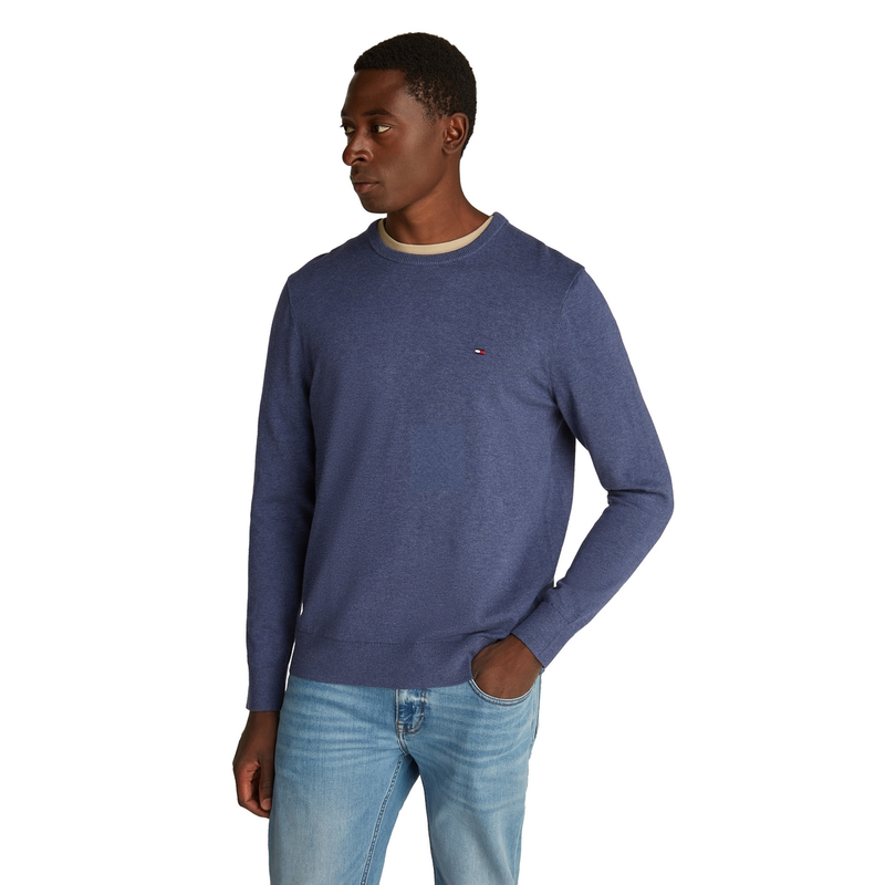Heren Trui MW0MW39999DVI Tommy Hilfiger INDIGO BLUE