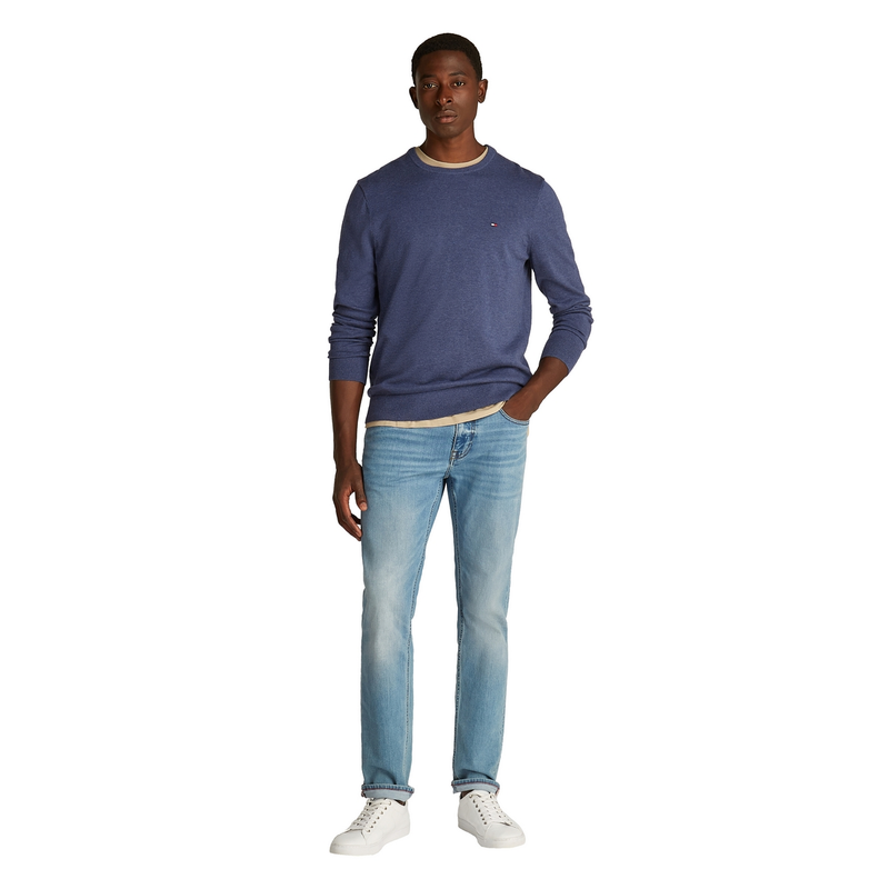 Heren Trui MW0MW39999DVI Tommy Hilfiger INDIGO BLUE
