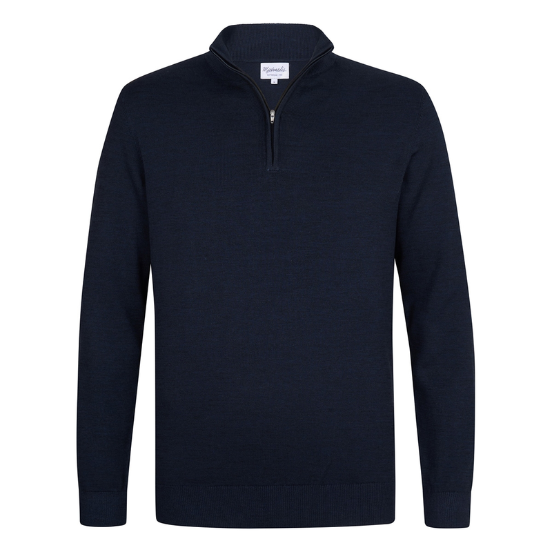 Heren Trui PMWJ10004A Michaelis NAVY