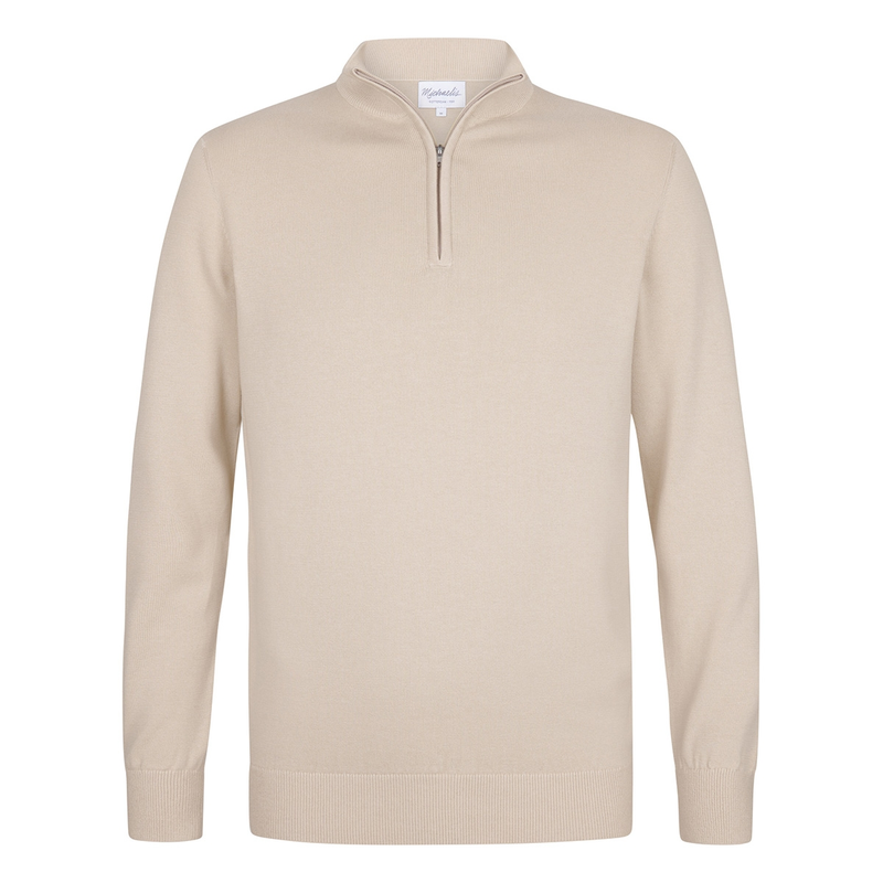 Heren Trui PMWJ10004D Michaelis BEIGE
