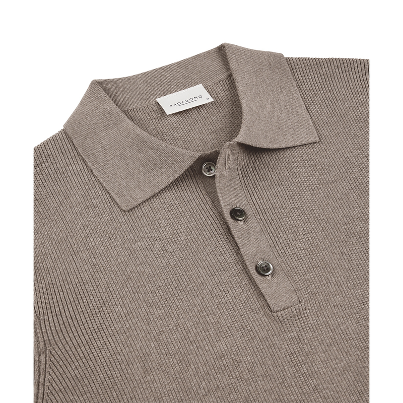 Heren Trui PPWJ10003B Profuomo MIDDEN BRUIN