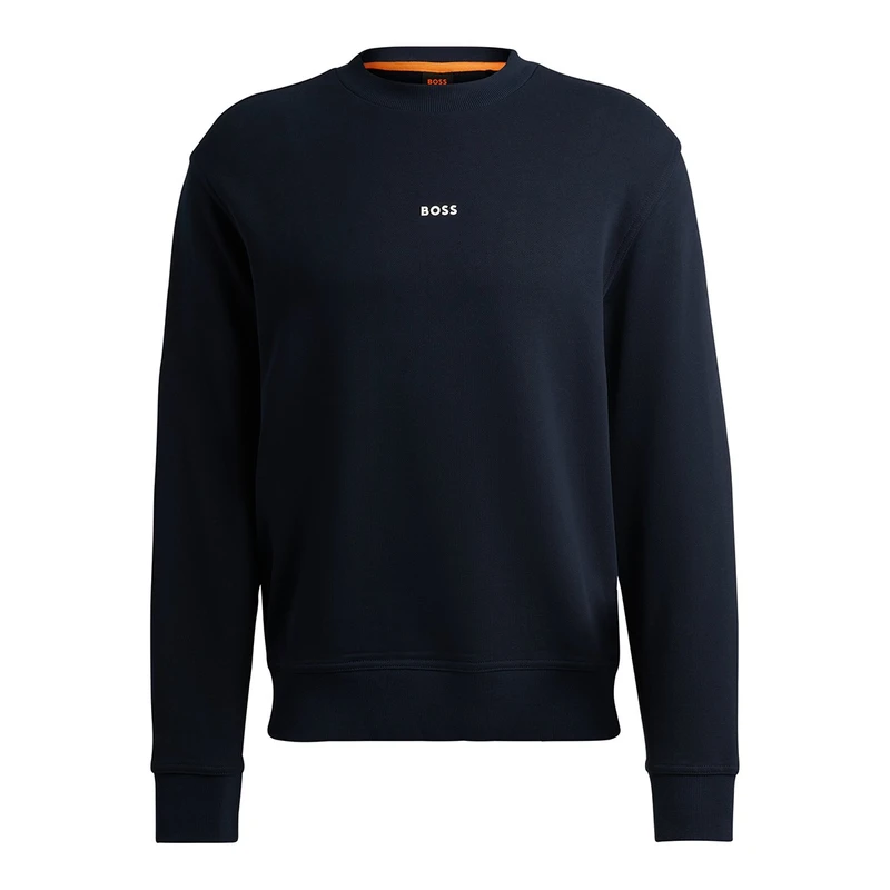 Heren Trui WeSmallcrew 10244192 01 BOSS NAVY
