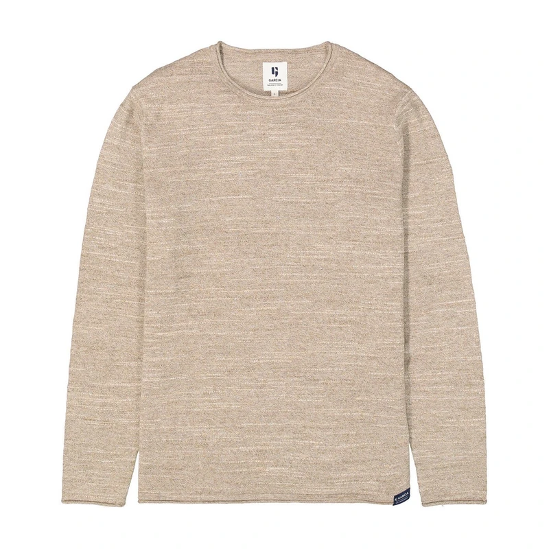 Heren Trui Z1086 Garcia MIDDEN BRUIN