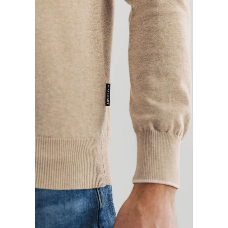 Heren Vest 16115005 State of Art BEIGE
