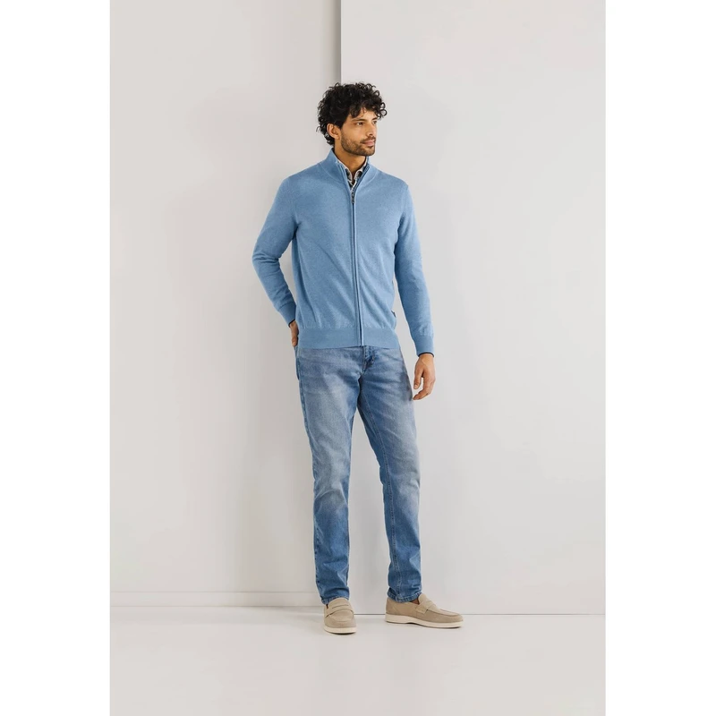 Heren Vest 16115005 State of Art MIDDEN BLAUW