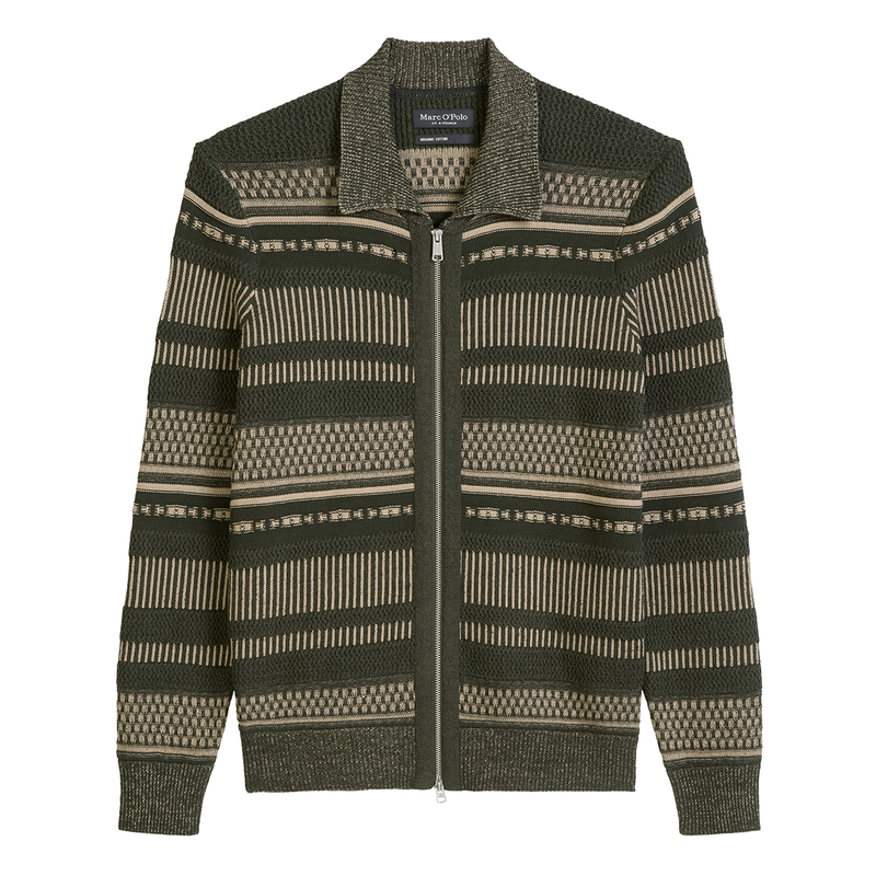 Heren Vest 528505961040 Marc O'Polo KHAKIGROEN