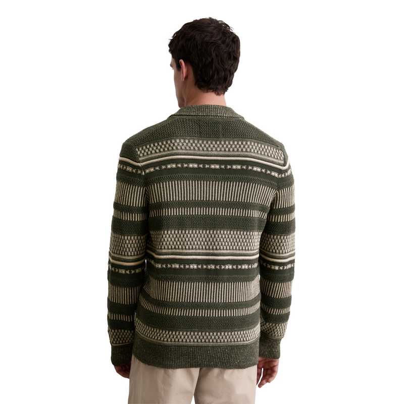 Heren Vest 528505961040 Marc O'Polo KHAKIGROEN