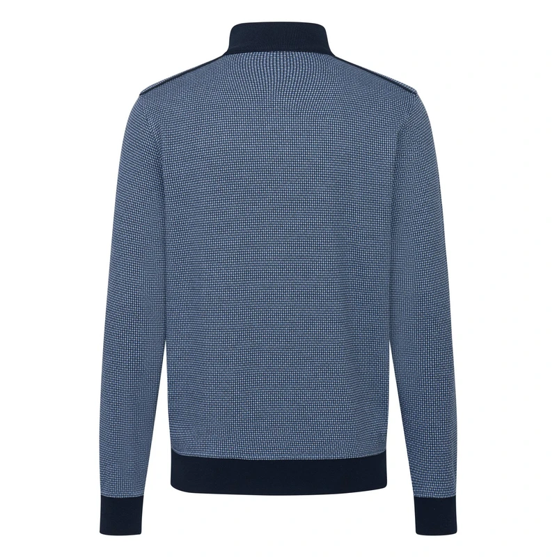 Heren Vest 75140C 8750 Bugatti BLAUW MELE