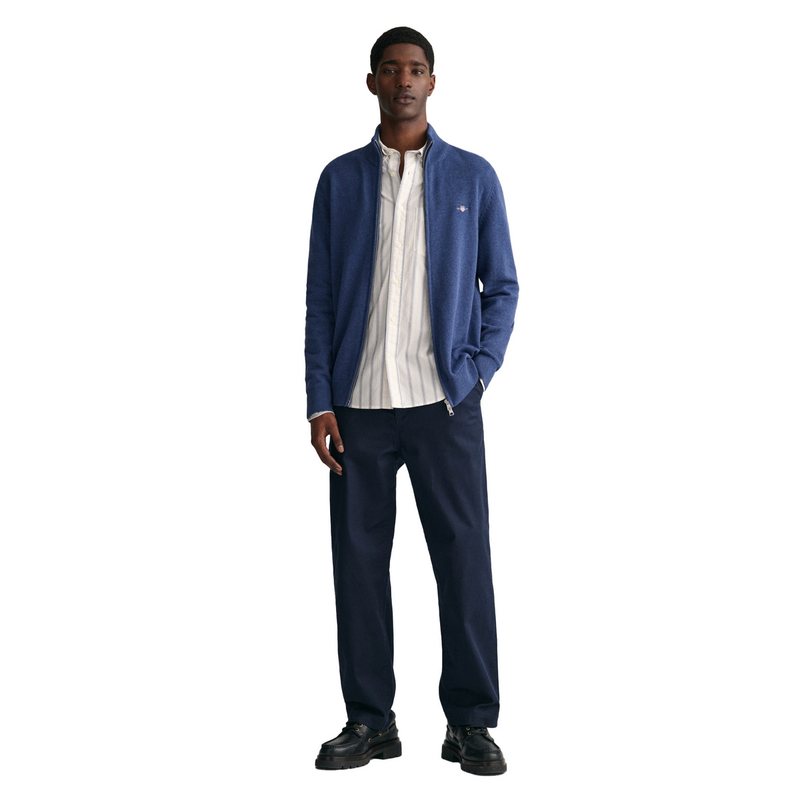 Heren Vest 8030164.902 Gant INDIGO BLUE