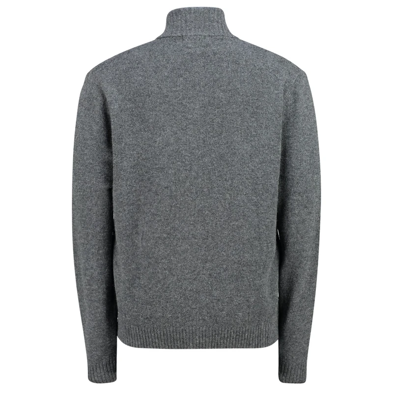 Heren Vest AP-548 vest cable wolmix Gardeur Collectie ANTRACIET