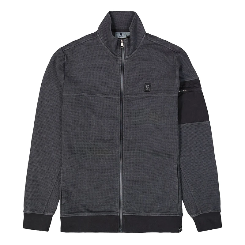 Heren Vest B51066 Garcia MIDDEN GRIJS