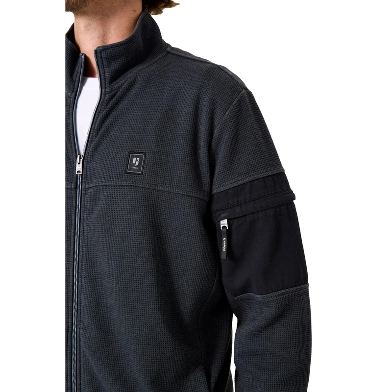 Heren Vest B51066 Garcia MIDDEN GRIJS
