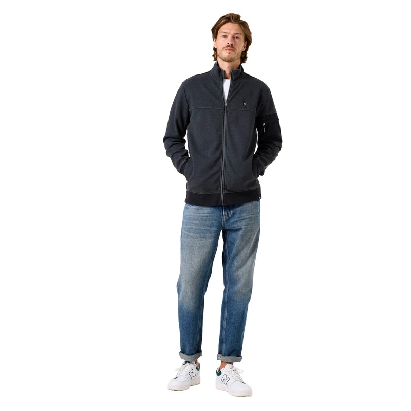 Heren Vest B51066 Garcia MIDDEN GRIJS